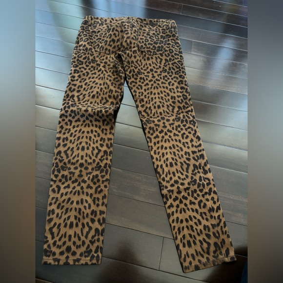 COPY - Leopard print jeans - Picture 2 of 4